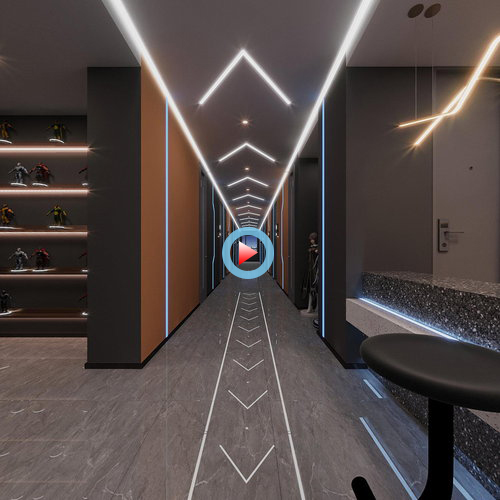 高端電競酒店設計全景案例